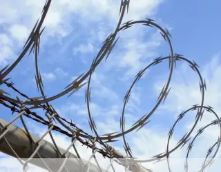 Проволока колючая спиралевидная ОКС Гюрза АКЛ оцинкованная